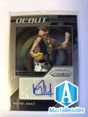 2021 Panini Prizm Baseball MICHAEL BAEZ Debut Signatures Rookie Auto